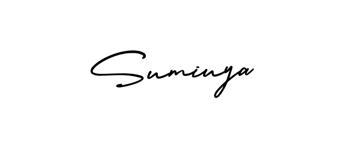 Use a signature maker to create a handwritten signature online. With this signature software, you can design (AmerikaSignatureDemo-Regular) your own signature for name Sumiuya. Sumiuya signature style 3 images and pictures png