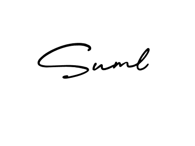 Similarly AmerikaSignatureDemo-Regular is the best handwritten signature design. Signature creator online .You can use it as an online autograph creator for name Suml. Suml signature style 3 images and pictures png