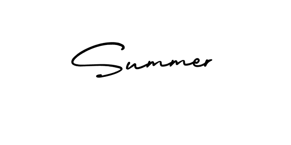 This is the best signature style for the Summer name. Also you like these signature font (AmerikaSignatureDemo-Regular). Mix name signature. Summer signature style 3 images and pictures png