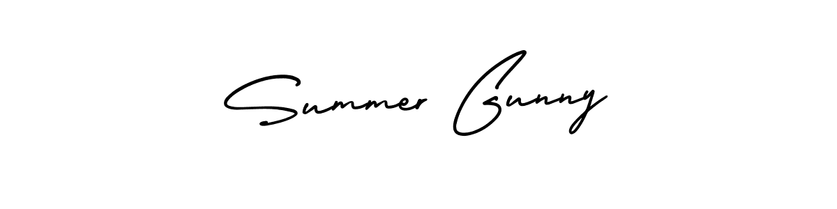 Once you've used our free online signature maker to create your best signature AmerikaSignatureDemo-Regular style, it's time to enjoy all of the benefits that Summer Gunny name signing documents. Summer Gunny signature style 3 images and pictures png