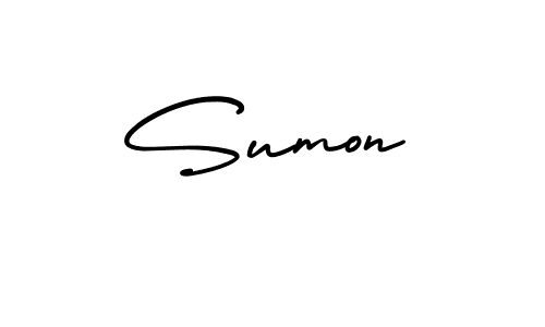Also You can easily find your signature by using the search form. We will create Sumon name handwritten signature images for you free of cost using AmerikaSignatureDemo-Regular sign style. Sumon signature style 3 images and pictures png