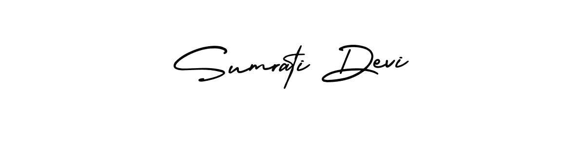 It looks lik you need a new signature style for name Sumrati Devi. Design unique handwritten (AmerikaSignatureDemo-Regular) signature with our free signature maker in just a few clicks. Sumrati Devi signature style 3 images and pictures png