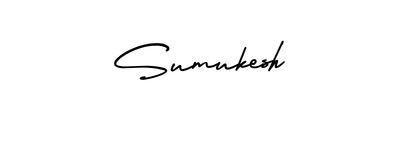 Make a short Sumukesh signature style. Manage your documents anywhere anytime using AmerikaSignatureDemo-Regular. Create and add eSignatures, submit forms, share and send files easily. Sumukesh signature style 3 images and pictures png