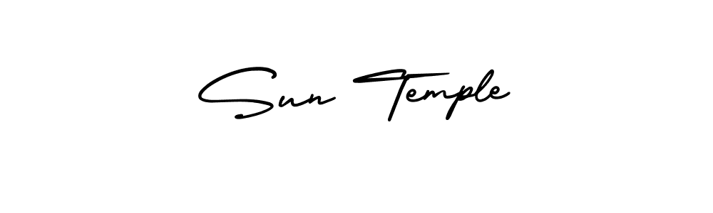 Also we have Sun Temple name is the best signature style. Create professional handwritten signature collection using AmerikaSignatureDemo-Regular autograph style. Sun Temple signature style 3 images and pictures png