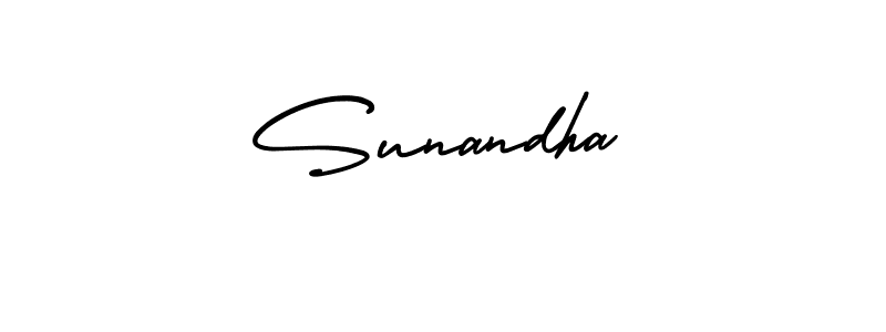 AmerikaSignatureDemo-Regular is a professional signature style that is perfect for those who want to add a touch of class to their signature. It is also a great choice for those who want to make their signature more unique. Get Sunandha name to fancy signature for free. Sunandha signature style 3 images and pictures png