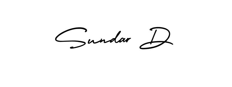 Create a beautiful signature design for name Sundar D. With this signature (AmerikaSignatureDemo-Regular) fonts, you can make a handwritten signature for free. Sundar D signature style 3 images and pictures png