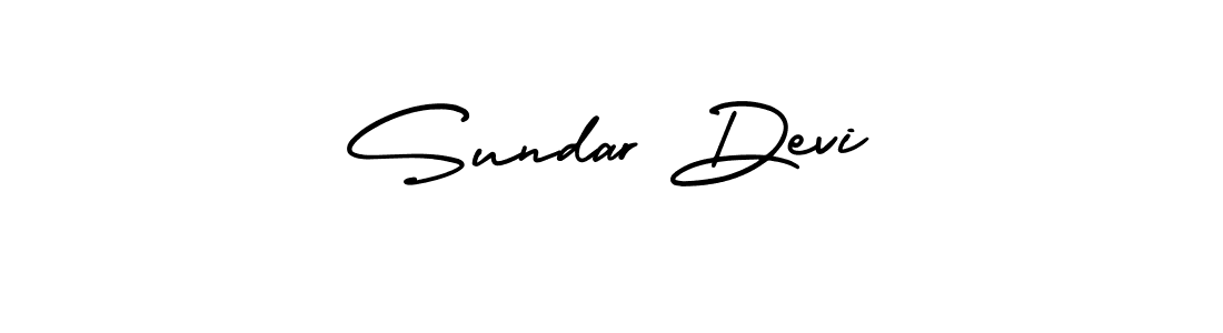 The best way (AmerikaSignatureDemo-Regular) to make a short signature is to pick only two or three words in your name. The name Sundar Devi include a total of six letters. For converting this name. Sundar Devi signature style 3 images and pictures png