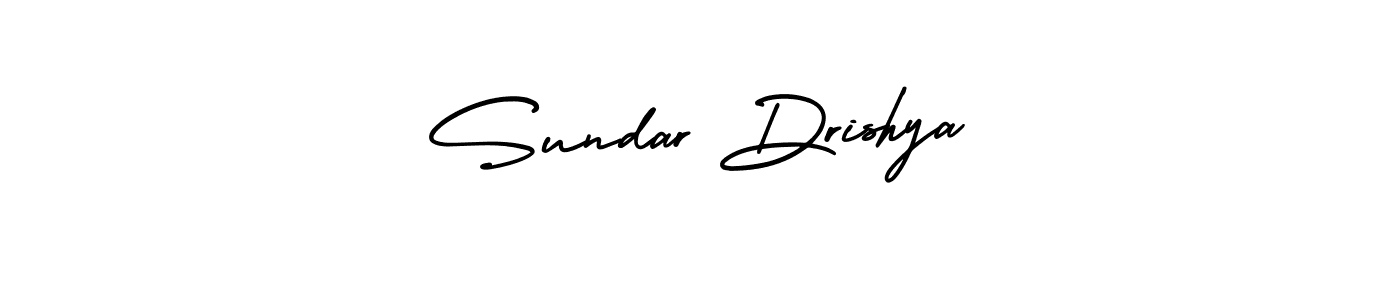 Use a signature maker to create a handwritten signature online. With this signature software, you can design (AmerikaSignatureDemo-Regular) your own signature for name Sundar Drishya. Sundar Drishya signature style 3 images and pictures png
