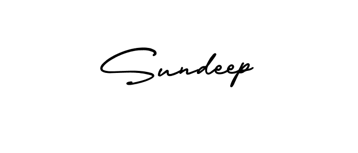 Make a beautiful signature design for name Sundeep. With this signature (AmerikaSignatureDemo-Regular) style, you can create a handwritten signature for free. Sundeep signature style 3 images and pictures png