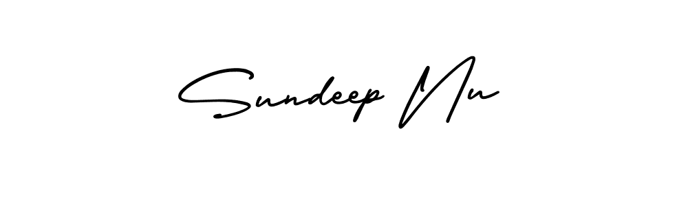Make a beautiful signature design for name Sundeep Nu. Use this online signature maker to create a handwritten signature for free. Sundeep Nu signature style 3 images and pictures png