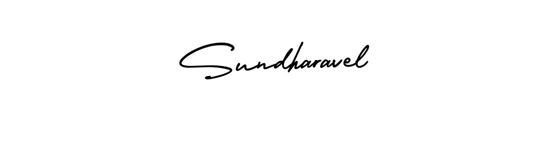 You should practise on your own different ways (AmerikaSignatureDemo-Regular) to write your name (Sundharavel) in signature. don't let someone else do it for you. Sundharavel signature style 3 images and pictures png