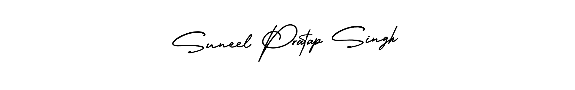 Suneel Pratap Singh stylish signature style. Best Handwritten Sign (AmerikaSignatureDemo-Regular) for my name. Handwritten Signature Collection Ideas for my name Suneel Pratap Singh. Suneel Pratap Singh signature style 3 images and pictures png