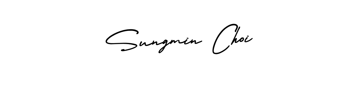 Similarly AmerikaSignatureDemo-Regular is the best handwritten signature design. Signature creator online .You can use it as an online autograph creator for name Sungmin Choi. Sungmin Choi signature style 3 images and pictures png