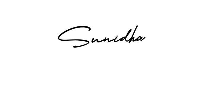 if you are searching for the best signature style for your name Sunidha. so please give up your signature search. here we have designed multiple signature styles  using AmerikaSignatureDemo-Regular. Sunidha signature style 3 images and pictures png