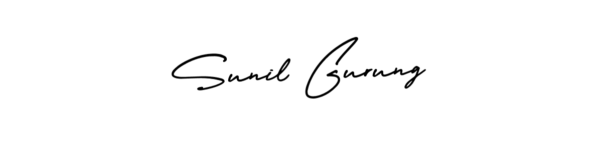 Make a short Sunil Gurung signature style. Manage your documents anywhere anytime using AmerikaSignatureDemo-Regular. Create and add eSignatures, submit forms, share and send files easily. Sunil Gurung signature style 3 images and pictures png