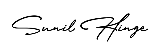 AmerikaSignatureDemo-Regular is a professional signature style that is perfect for those who want to add a touch of class to their signature. Get Sunil Hinge name fancy signature for free. Sunil Hinge signature style 3 images and pictures png