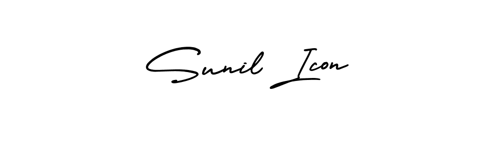 Similarly AmerikaSignatureDemo-Regular is the best handwritten signature design. Signature creator online .You can use it as an online autograph creator for name Sunil Icon. Sunil Icon signature style 3 images and pictures png