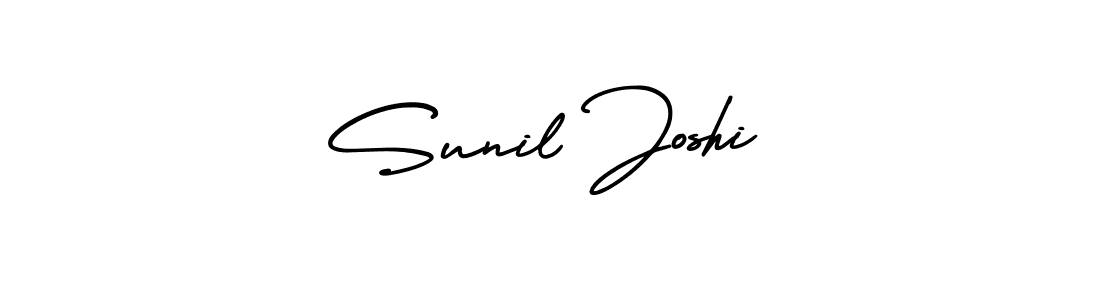 It looks lik you need a new signature style for name Sunil Joshi. Design unique handwritten (AmerikaSignatureDemo-Regular) signature with our free signature maker in just a few clicks. Sunil Joshi signature style 3 images and pictures png