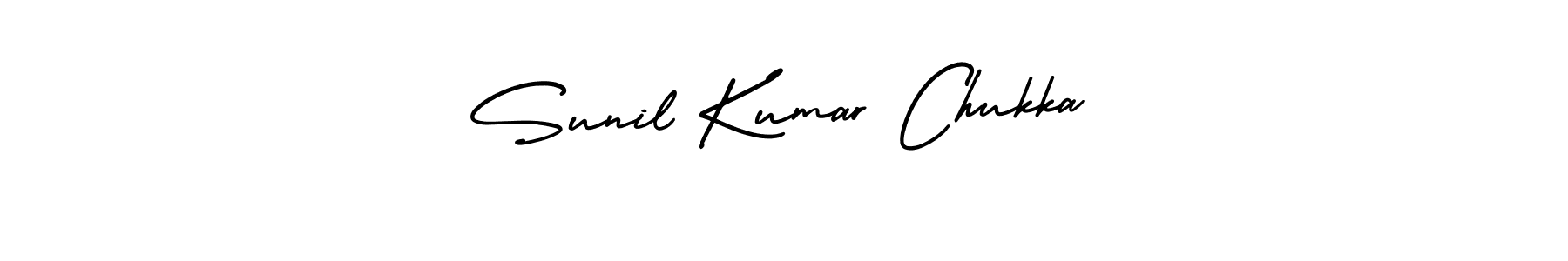 Make a beautiful signature design for name Sunil Kumar Chukka. Use this online signature maker to create a handwritten signature for free. Sunil Kumar Chukka signature style 3 images and pictures png