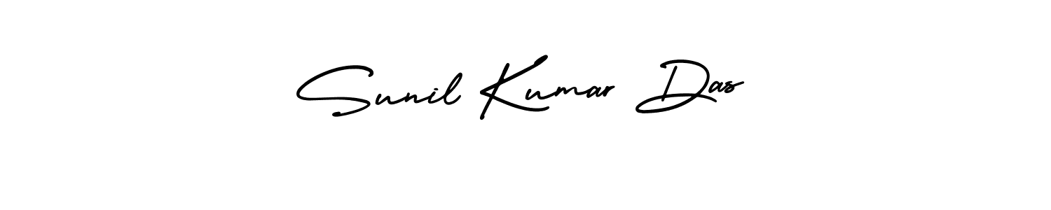 Design your own signature with our free online signature maker. With this signature software, you can create a handwritten (AmerikaSignatureDemo-Regular) signature for name Sunil Kumar Das. Sunil Kumar Das signature style 3 images and pictures png