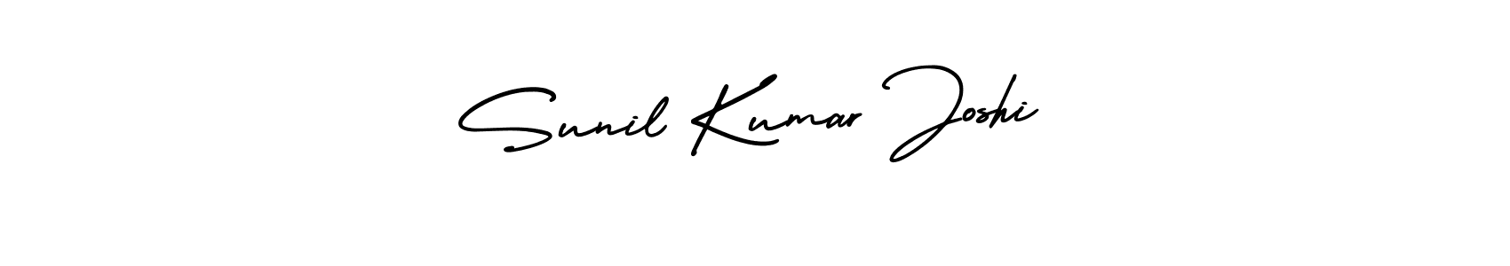 It looks lik you need a new signature style for name Sunil Kumar Joshi. Design unique handwritten (AmerikaSignatureDemo-Regular) signature with our free signature maker in just a few clicks. Sunil Kumar Joshi signature style 3 images and pictures png