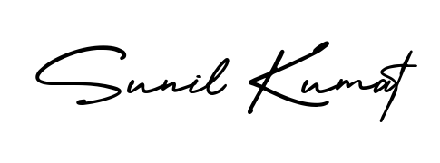 Generate high-definition signature styles for Sunil Kumat. The AmerikaSignatureDemo-Regular typeface ensures crisp legibility and sophisticated design. Sunil Kumat signature style 3 images and pictures png
