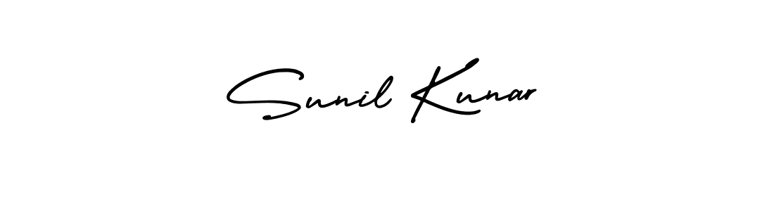 Check out images of Autograph of Sunil Kunar name. Actor Sunil Kunar Signature Style. AmerikaSignatureDemo-Regular is a professional sign style online. Sunil Kunar signature style 3 images and pictures png