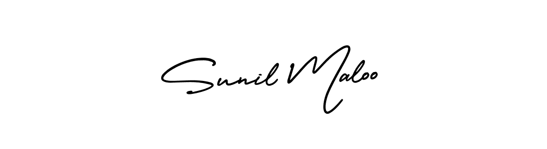 Check out images of Autograph of Sunil Maloo name. Actor Sunil Maloo Signature Style. AmerikaSignatureDemo-Regular is a professional sign style online. Sunil Maloo signature style 3 images and pictures png