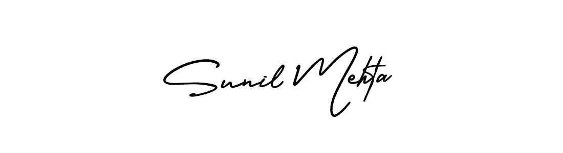 How to make Sunil Mehta signature? AmerikaSignatureDemo-Regular is a professional autograph style. Create handwritten signature for Sunil Mehta name. Sunil Mehta signature style 3 images and pictures png