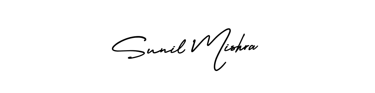 How to Draw Sunil Mishra signature style? AmerikaSignatureDemo-Regular is a latest design signature styles for name Sunil Mishra. Sunil Mishra signature style 3 images and pictures png