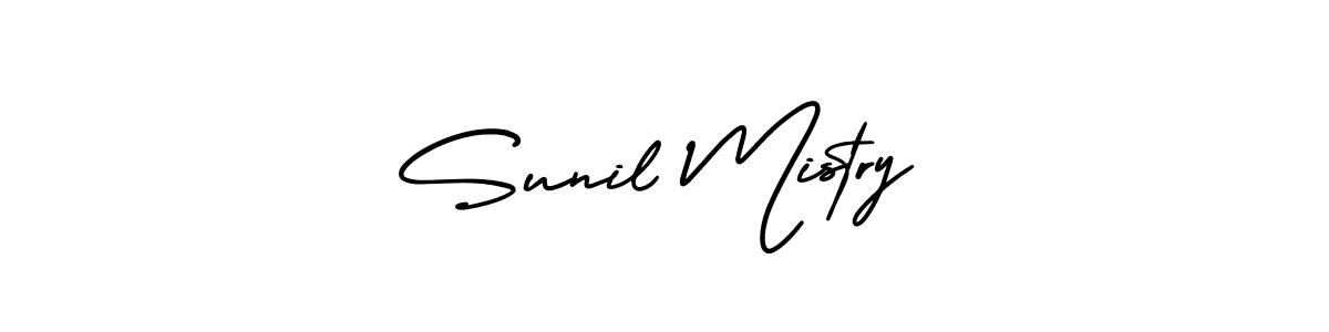 It looks lik you need a new signature style for name Sunil Mistry. Design unique handwritten (AmerikaSignatureDemo-Regular) signature with our free signature maker in just a few clicks. Sunil Mistry signature style 3 images and pictures png