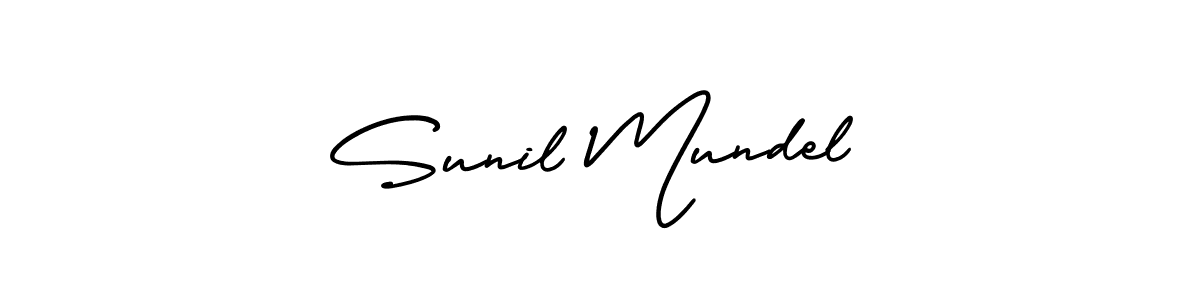 Check out images of Autograph of Sunil Mundel name. Actor Sunil Mundel Signature Style. AmerikaSignatureDemo-Regular is a professional sign style online. Sunil Mundel signature style 3 images and pictures png