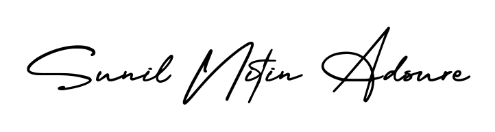 Create a beautiful signature design for name Sunil Nitin Adsure. With this signature (AmerikaSignatureDemo-Regular) fonts, you can make a handwritten signature for free. Sunil Nitin Adsure signature style 3 images and pictures png