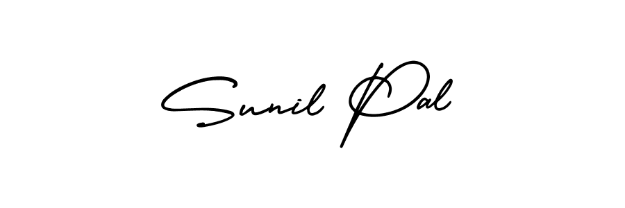 AmerikaSignatureDemo-Regular is a professional signature style that is perfect for those who want to add a touch of class to their signature. It is also a great choice for those who want to make their signature more unique. Get Sunil Pal name to fancy signature for free. Sunil Pal signature style 3 images and pictures png