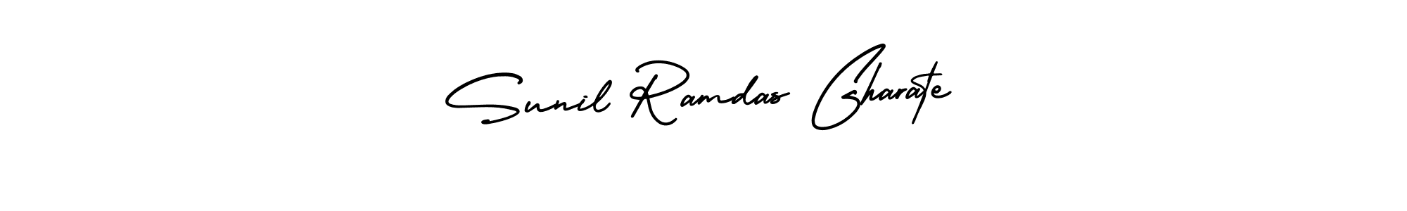 Design your own signature with our free online signature maker. With this signature software, you can create a handwritten (AmerikaSignatureDemo-Regular) signature for name Sunil Ramdas Gharate. Sunil Ramdas Gharate signature style 3 images and pictures png