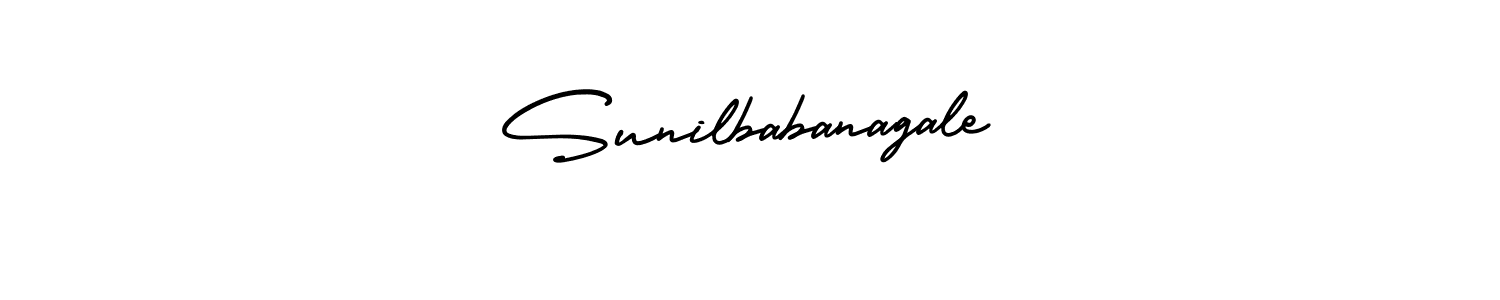 Also You can easily find your signature by using the search form. We will create Sunilbabanagale name handwritten signature images for you free of cost using AmerikaSignatureDemo-Regular sign style. Sunilbabanagale signature style 3 images and pictures png