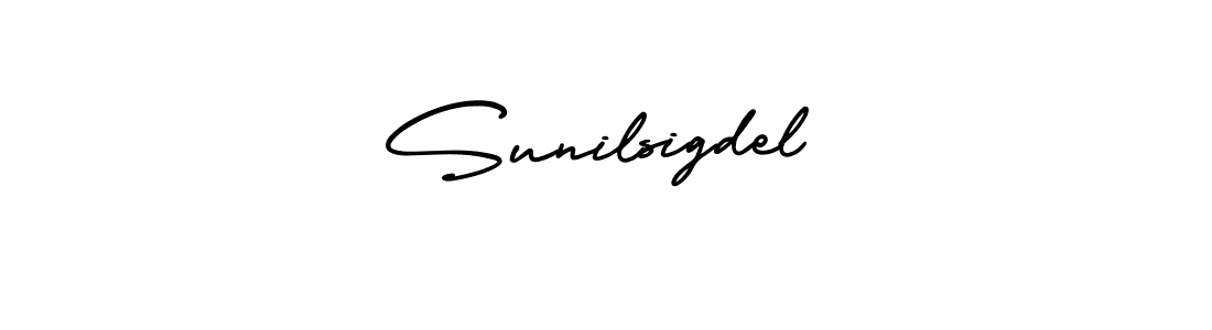 Also You can easily find your signature by using the search form. We will create Sunilsigdel name handwritten signature images for you free of cost using AmerikaSignatureDemo-Regular sign style. Sunilsigdel signature style 3 images and pictures png