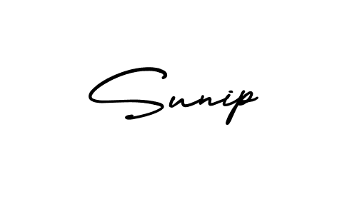 This is the best signature style for the Sunip name. Also you like these signature font (AmerikaSignatureDemo-Regular). Mix name signature. Sunip signature style 3 images and pictures png