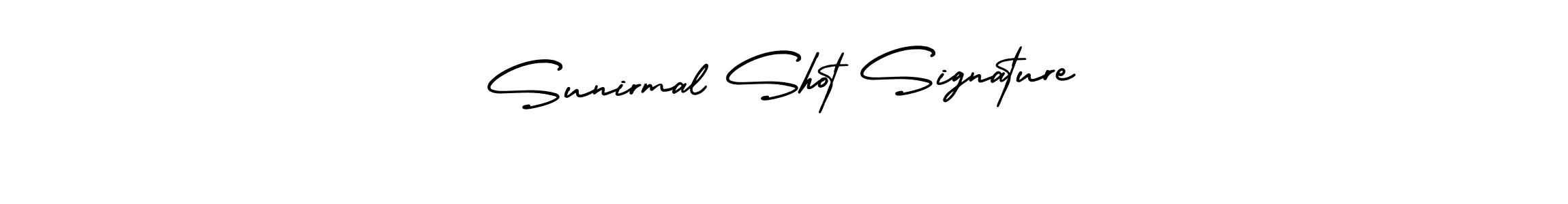 This is the best signature style for the Sunirmal Shot Signature name. Also you like these signature font (AmerikaSignatureDemo-Regular). Mix name signature. Sunirmal Shot Signature signature style 3 images and pictures png