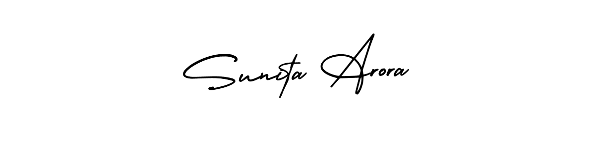 Also You can easily find your signature by using the search form. We will create Sunita Arora name handwritten signature images for you free of cost using AmerikaSignatureDemo-Regular sign style. Sunita Arora signature style 3 images and pictures png