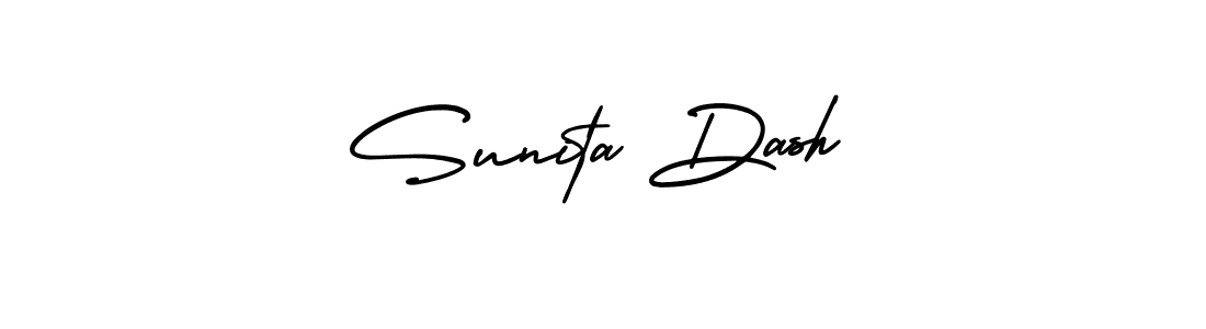 It looks lik you need a new signature style for name Sunita Dash. Design unique handwritten (AmerikaSignatureDemo-Regular) signature with our free signature maker in just a few clicks. Sunita Dash signature style 3 images and pictures png