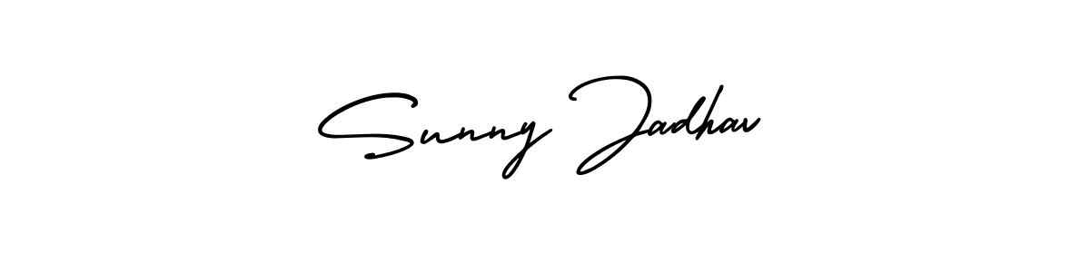 Best and Professional Signature Style for Sunny Jadhav. AmerikaSignatureDemo-Regular Best Signature Style Collection. Sunny Jadhav signature style 3 images and pictures png