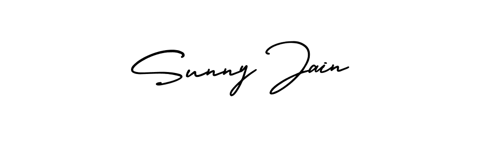 Create a beautiful signature design for name Sunny Jain. With this signature (AmerikaSignatureDemo-Regular) fonts, you can make a handwritten signature for free. Sunny Jain signature style 3 images and pictures png