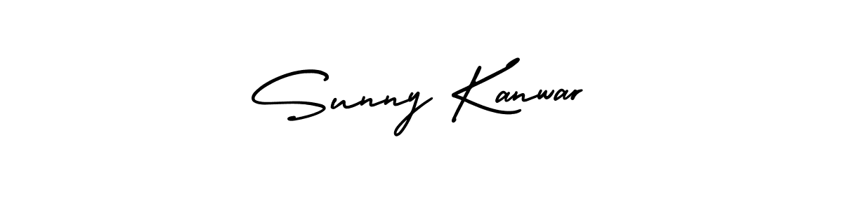 Design your own signature with our free online signature maker. With this signature software, you can create a handwritten (AmerikaSignatureDemo-Regular) signature for name Sunny Kanwar. Sunny Kanwar signature style 3 images and pictures png