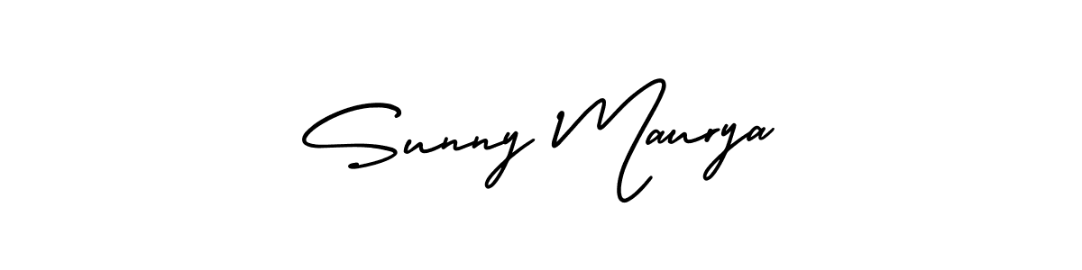 Make a short Sunny Maurya signature style. Manage your documents anywhere anytime using AmerikaSignatureDemo-Regular. Create and add eSignatures, submit forms, share and send files easily. Sunny Maurya signature style 3 images and pictures png