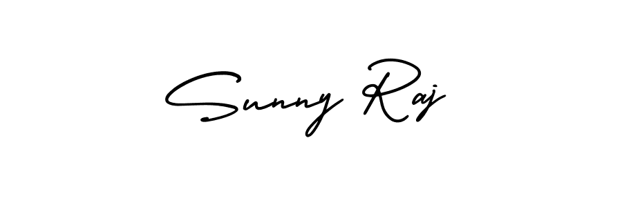 Use a signature maker to create a handwritten signature online. With this signature software, you can design (AmerikaSignatureDemo-Regular) your own signature for name Sunny Raj. Sunny Raj signature style 3 images and pictures png