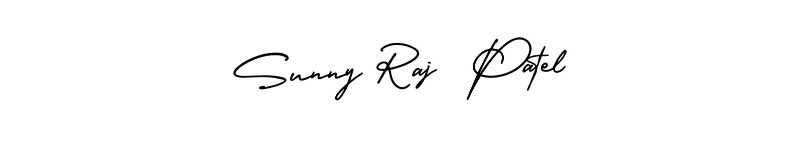 How to make Sunny Raj  Patel signature? AmerikaSignatureDemo-Regular is a professional autograph style. Create handwritten signature for Sunny Raj  Patel name. Sunny Raj  Patel signature style 3 images and pictures png