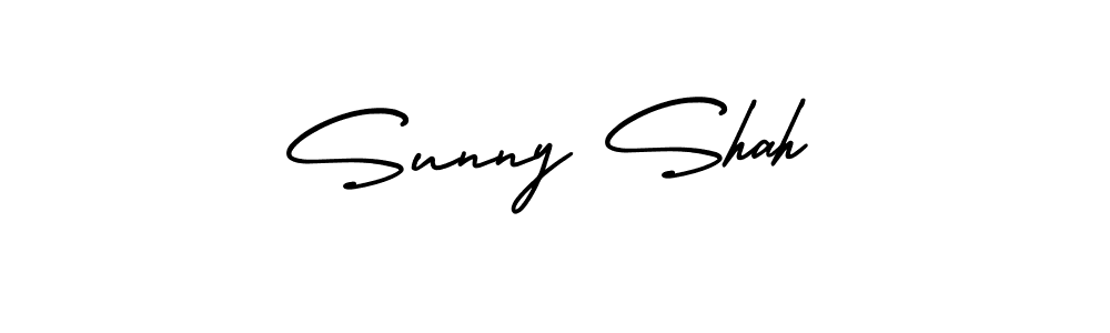 Sunny Shah stylish signature style. Best Handwritten Sign (AmerikaSignatureDemo-Regular) for my name. Handwritten Signature Collection Ideas for my name Sunny Shah. Sunny Shah signature style 3 images and pictures png