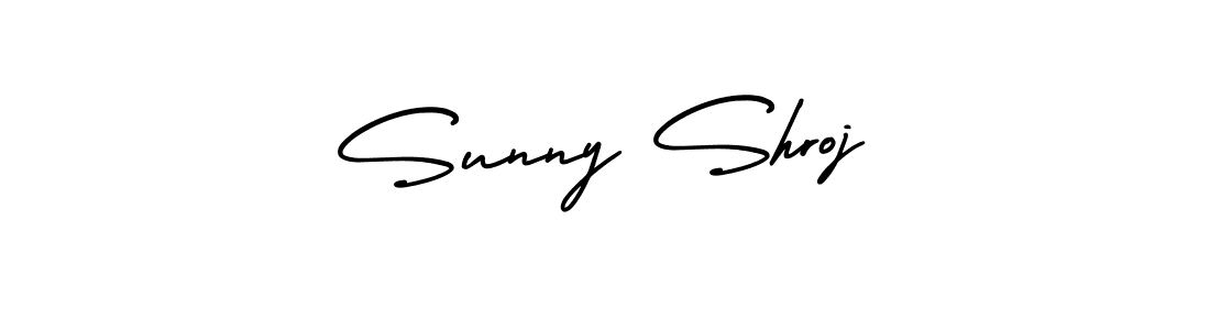 Create a beautiful signature design for name Sunny Shroj. With this signature (AmerikaSignatureDemo-Regular) fonts, you can make a handwritten signature for free. Sunny Shroj signature style 3 images and pictures png