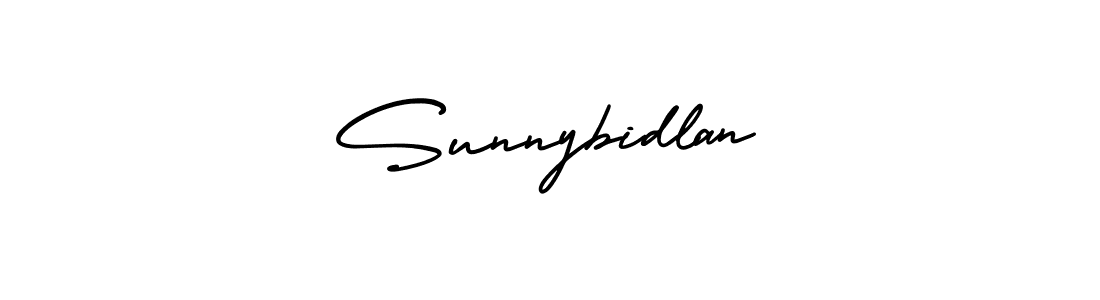 Make a short Sunnybidlan signature style. Manage your documents anywhere anytime using AmerikaSignatureDemo-Regular. Create and add eSignatures, submit forms, share and send files easily. Sunnybidlan signature style 3 images and pictures png